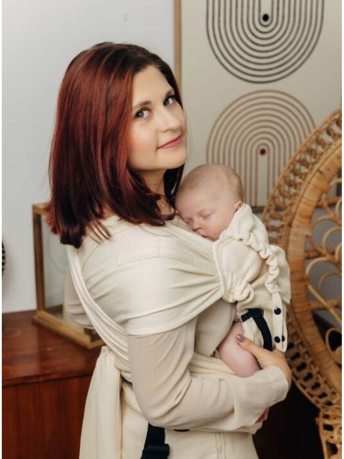 LennyHybrid, Standard, herringbone, 100% cotton - LITTLE HERRINGBONE LUCE