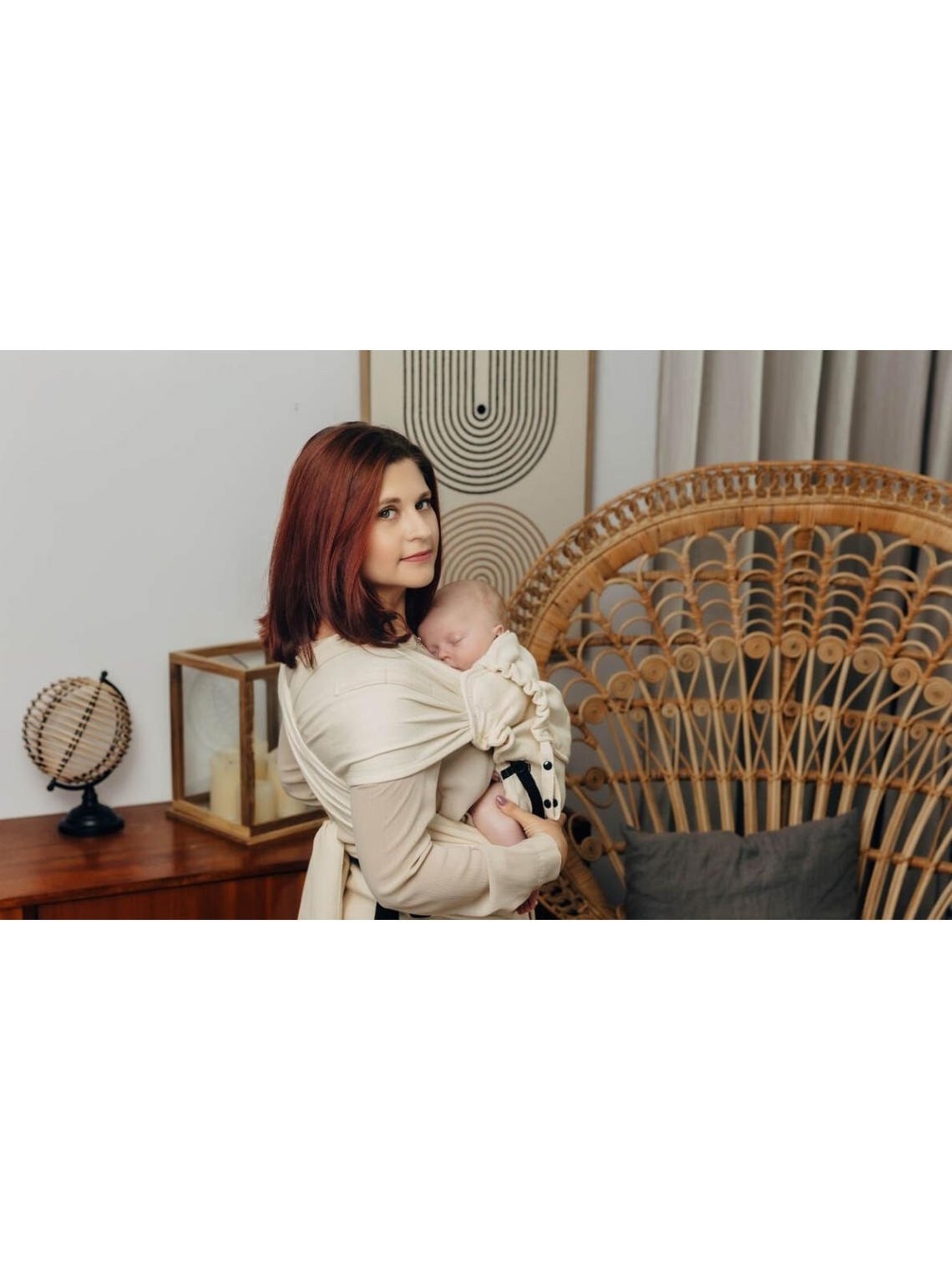 LennyHybrid, Standard, herringbone, 100% cotton - LITTLE HERRINGBONE LUCE