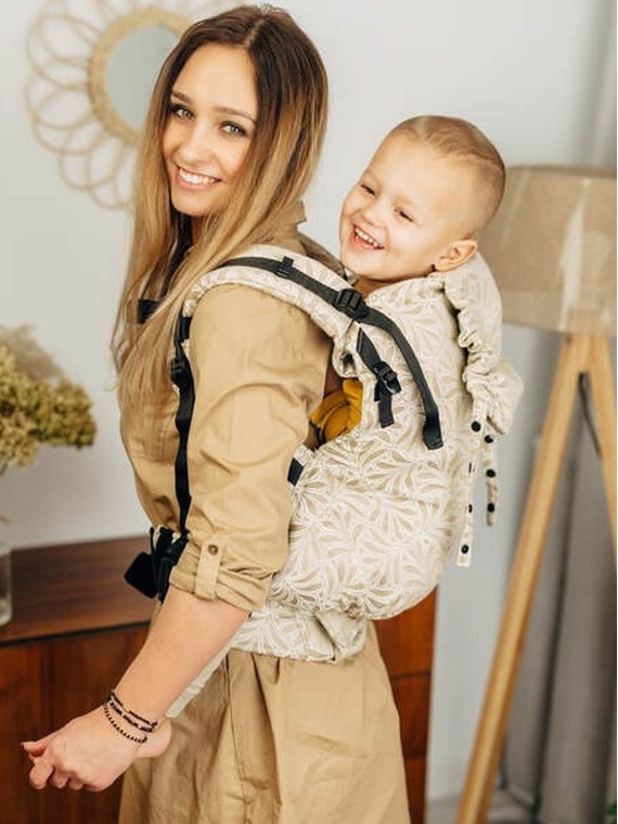 LennyPreschool, jacquard, (50% cotton, 50% bamboo viscose) - INFINITY - GOLDEN HOUR