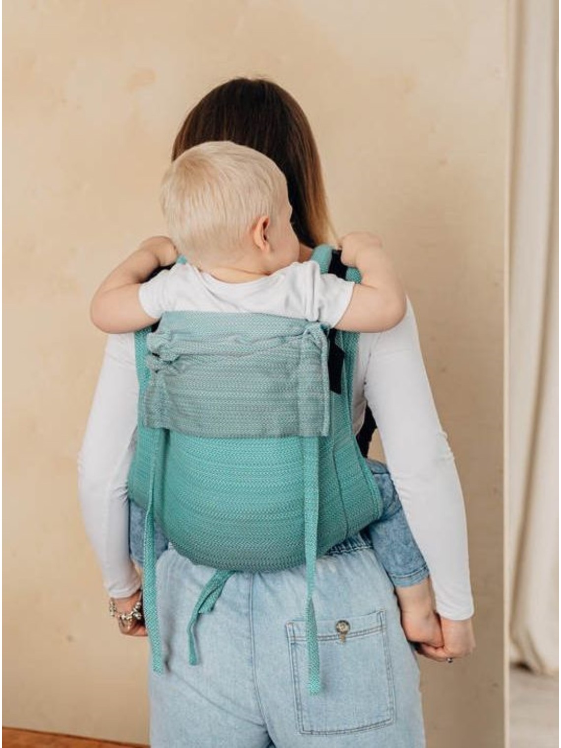 LennyLamb Onbuhimo – ergonomic carrier without waist belt | 6m–5y