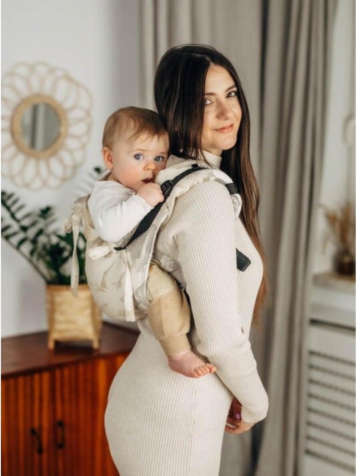 LennyLamb Onbuhimo – ergonomic carrier without waist belt | 6m–5y