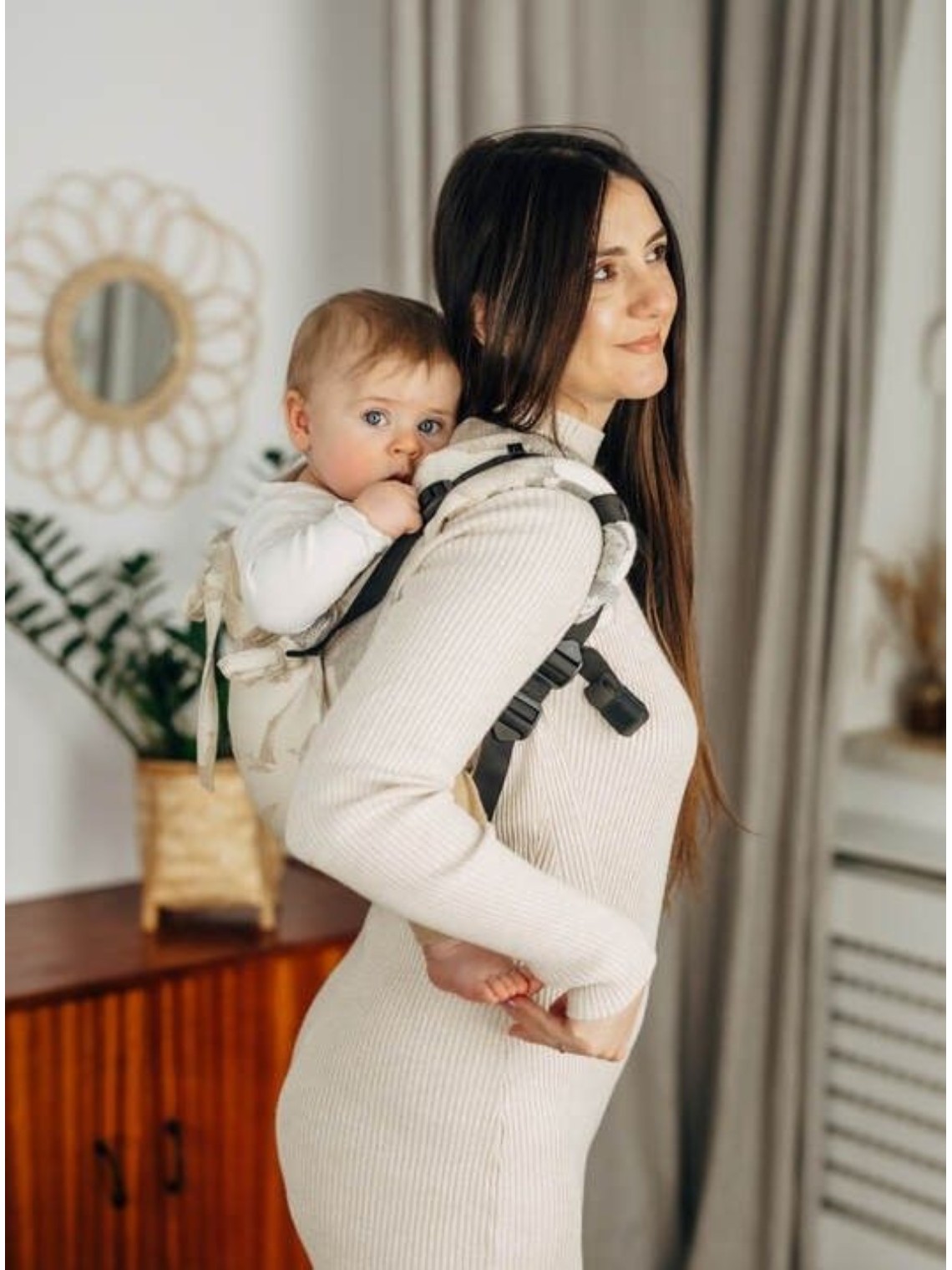 LennyLamb Onbuhimo – ergonomic carrier without waist belt | 6m–5y