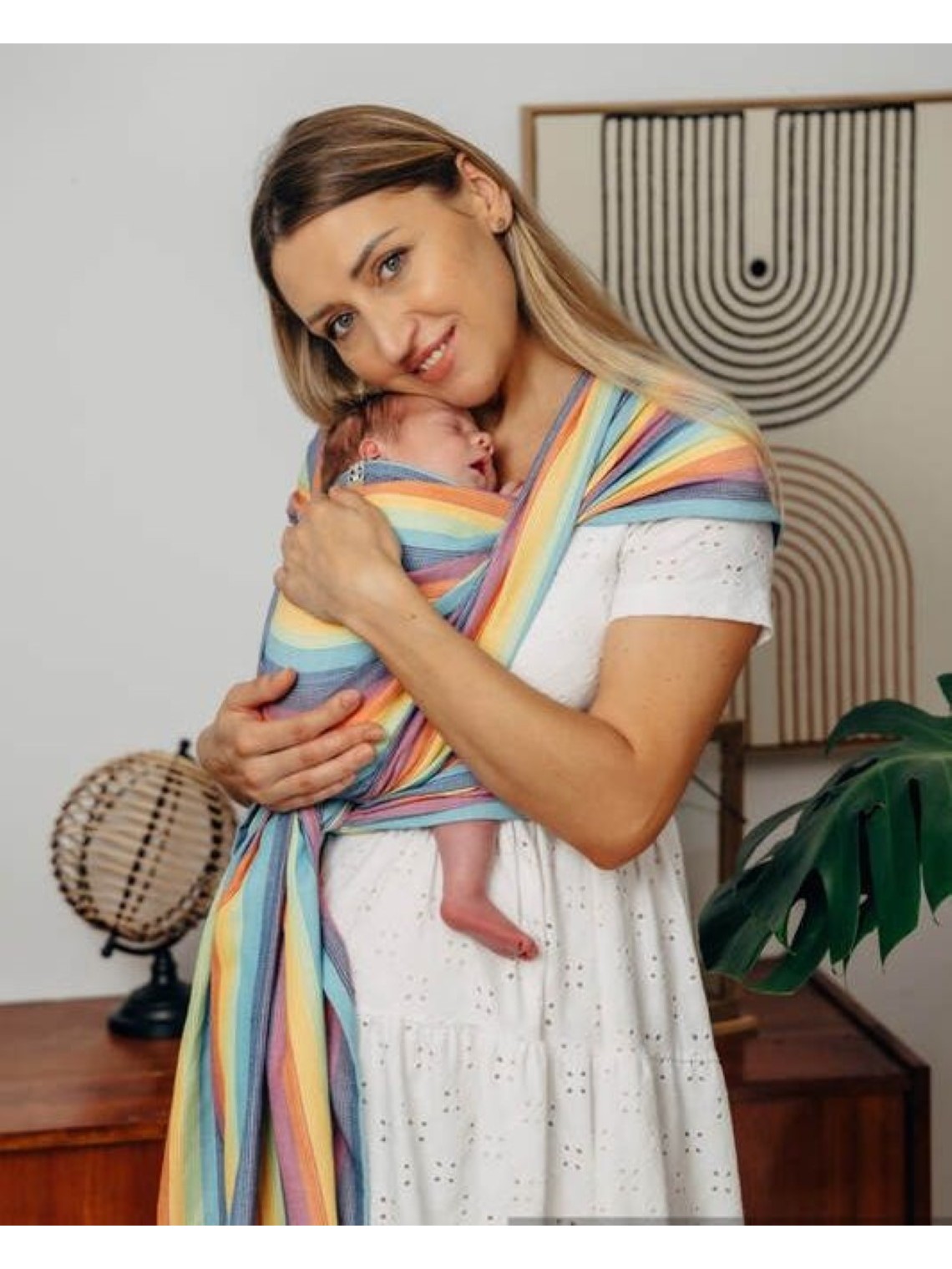 LennyLamb baby wrap – ergonomic and soft from birth to preschool