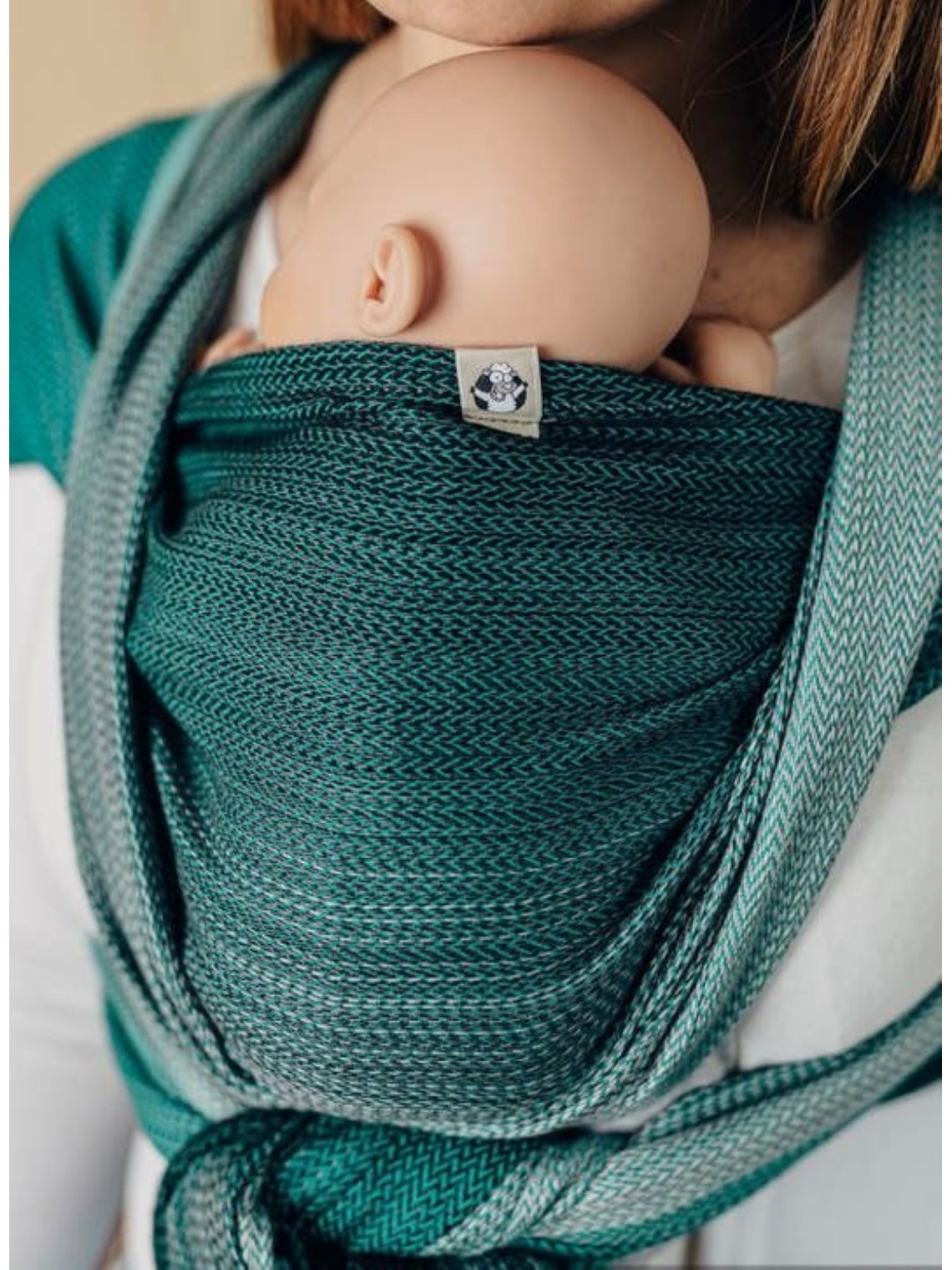 LennyLamb baby wrap – ergonomic and soft from birth to preschool