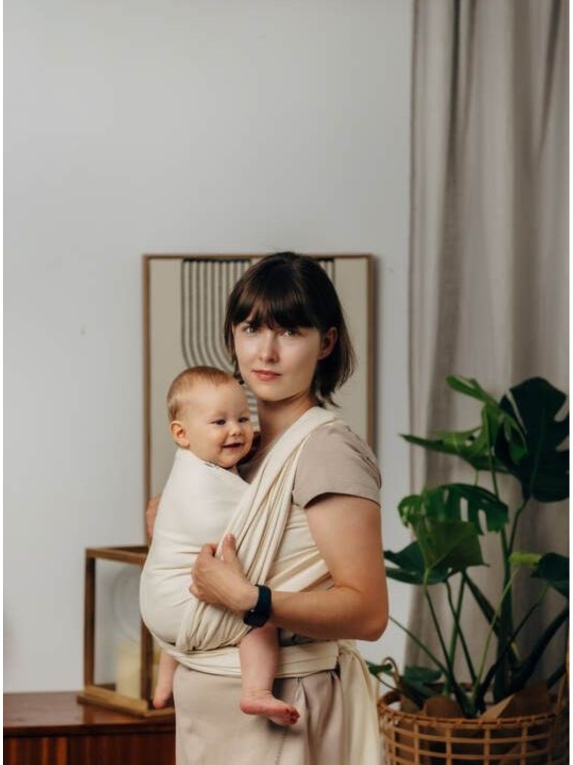 LennyLamb baby wrap – ergonomic and soft from birth to preschool