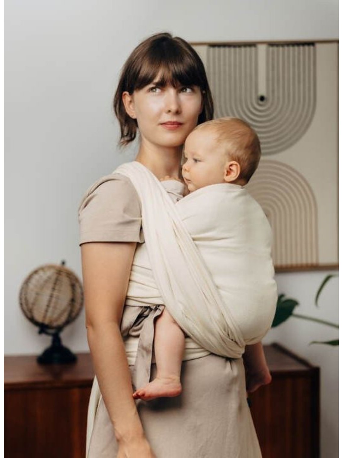 LennyLamb baby wrap – ergonomic and soft from birth to preschool