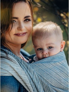 LennyLamb baby wrap – ergonomic and soft from birth to preschool