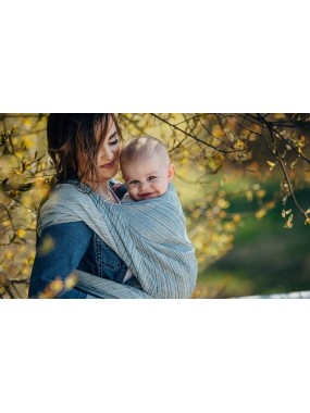 LennyLamb baby wrap – ergonomic and soft from birth to preschool