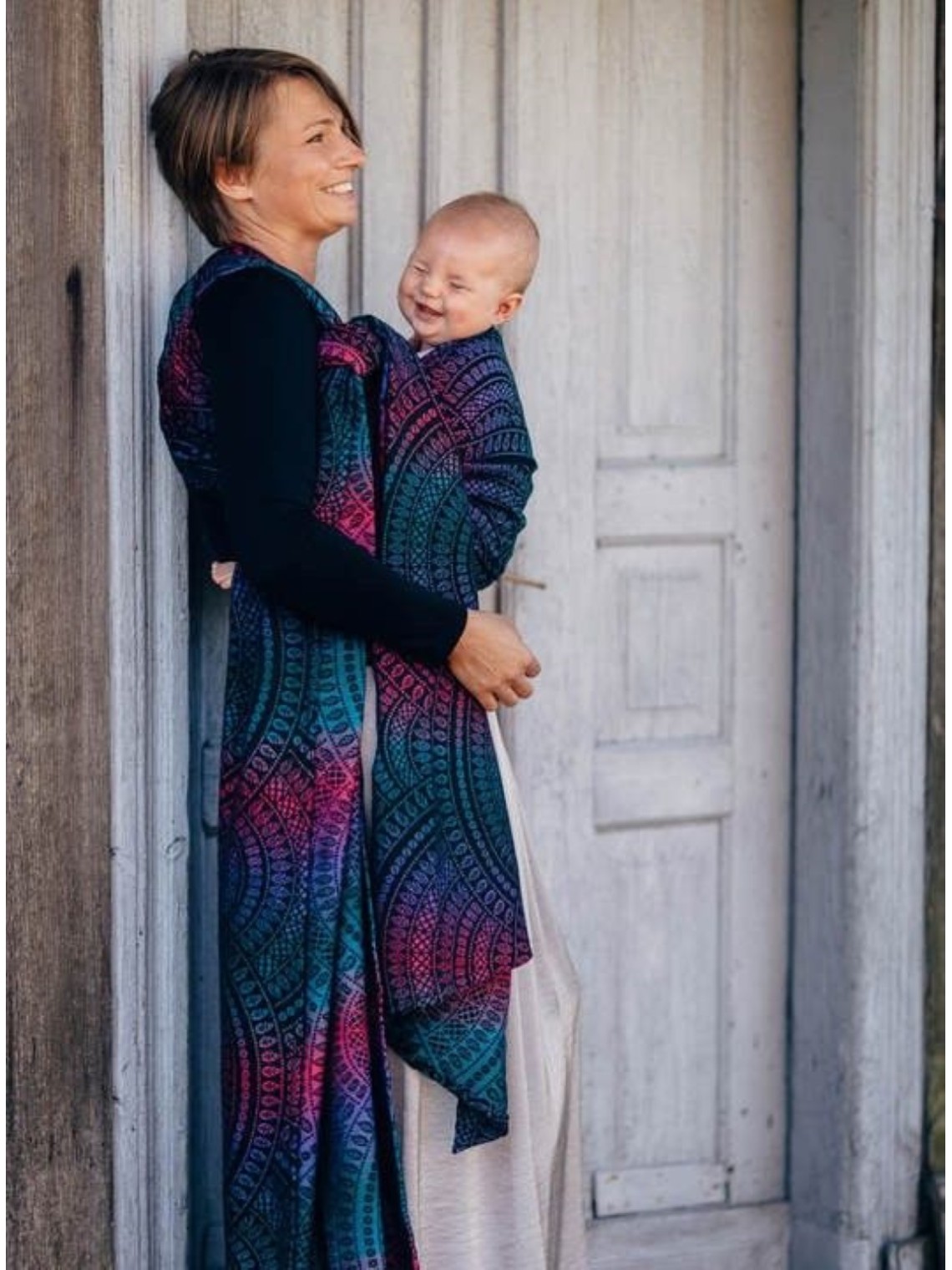 LennyLamb baby wrap – ergonomic and soft from birth to preschool