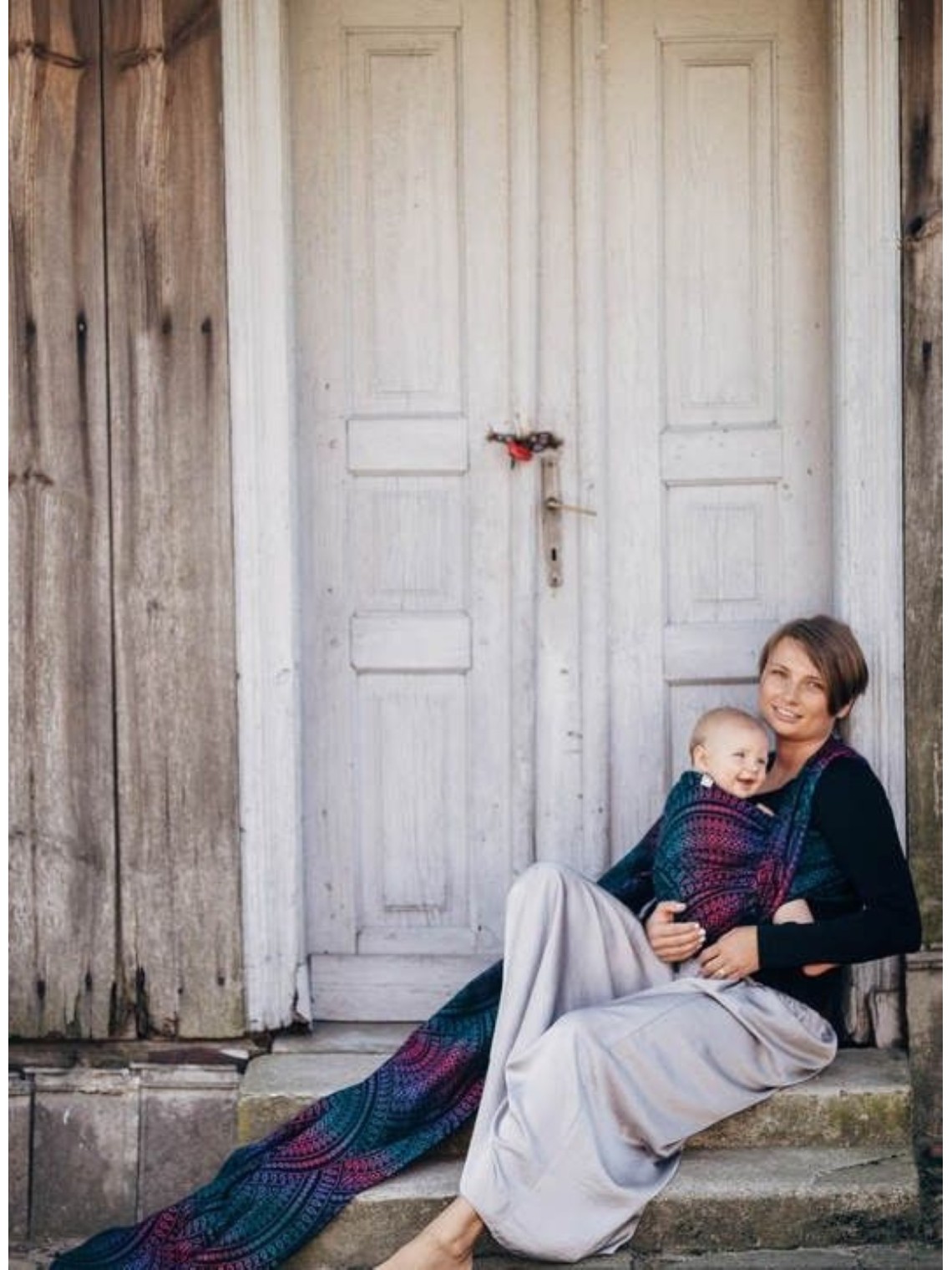 LennyLamb baby wrap – ergonomic and soft from birth to preschool
