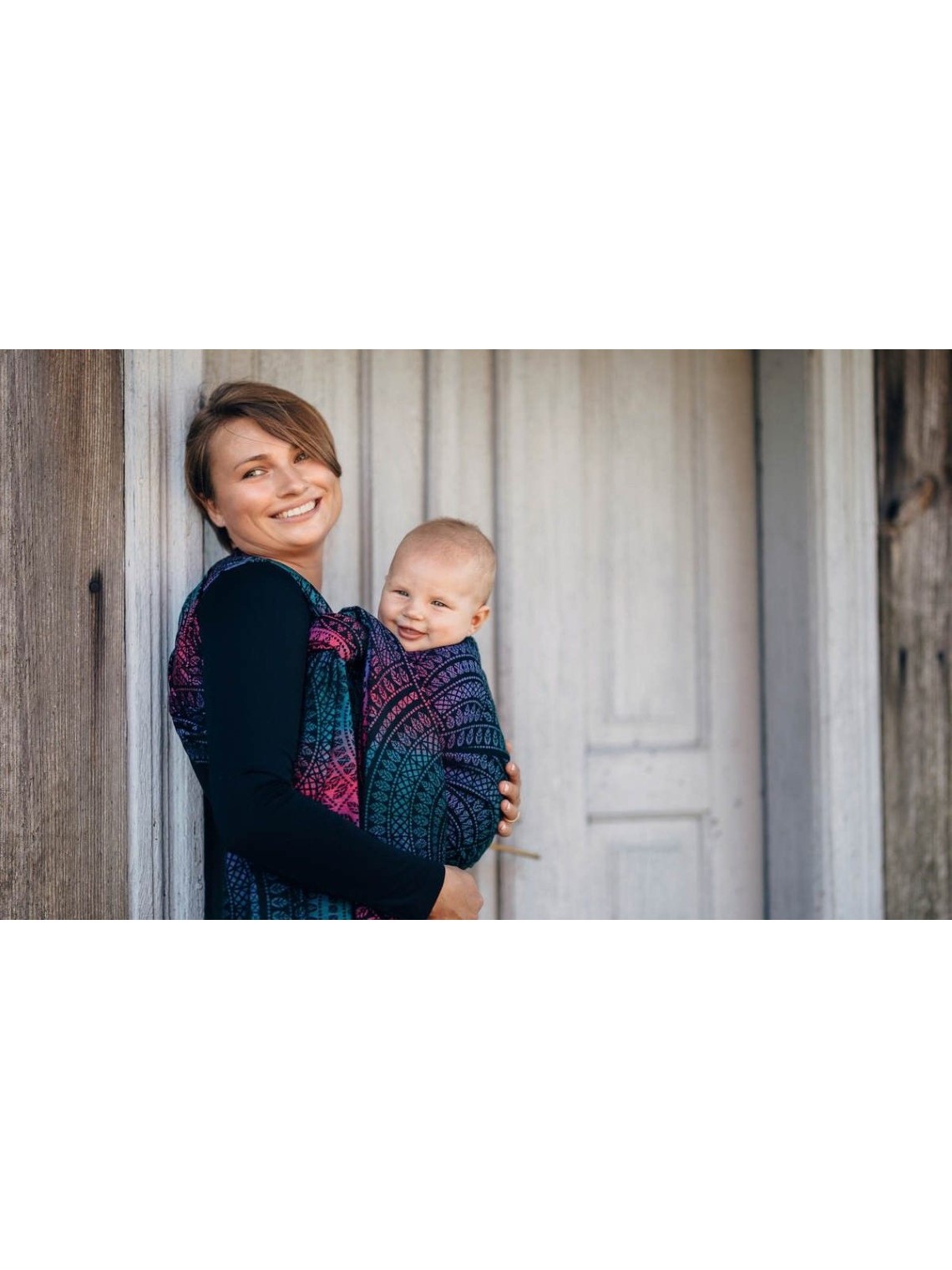 LennyLamb baby wrap – ergonomic and soft from birth to preschool