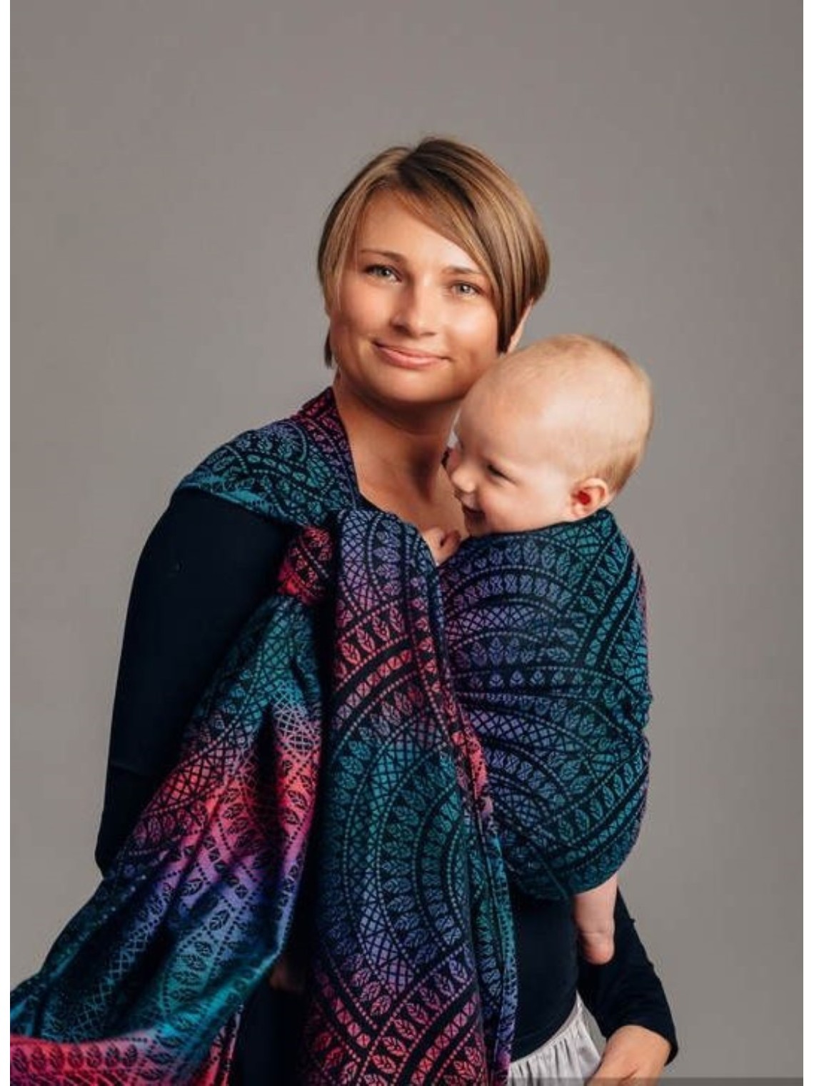 LennyLamb baby wrap – ergonomic and soft from birth to preschool