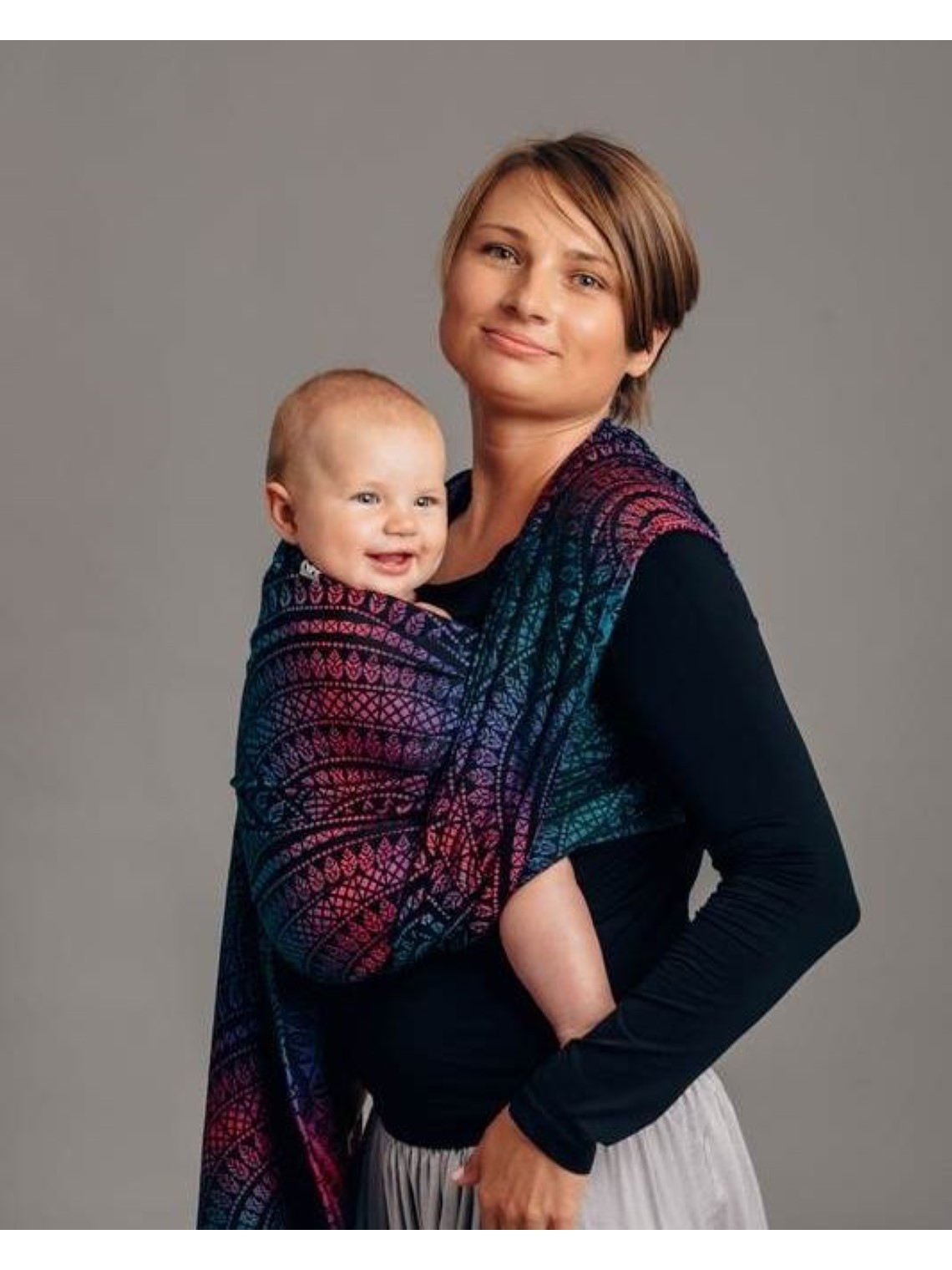 LennyLamb baby wrap – ergonomic and soft from birth to preschool