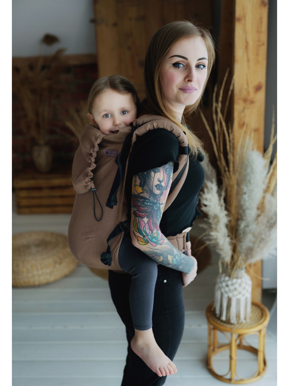 Preschooler, Linen Bali Wood Preschooler, Linen Bali Wood