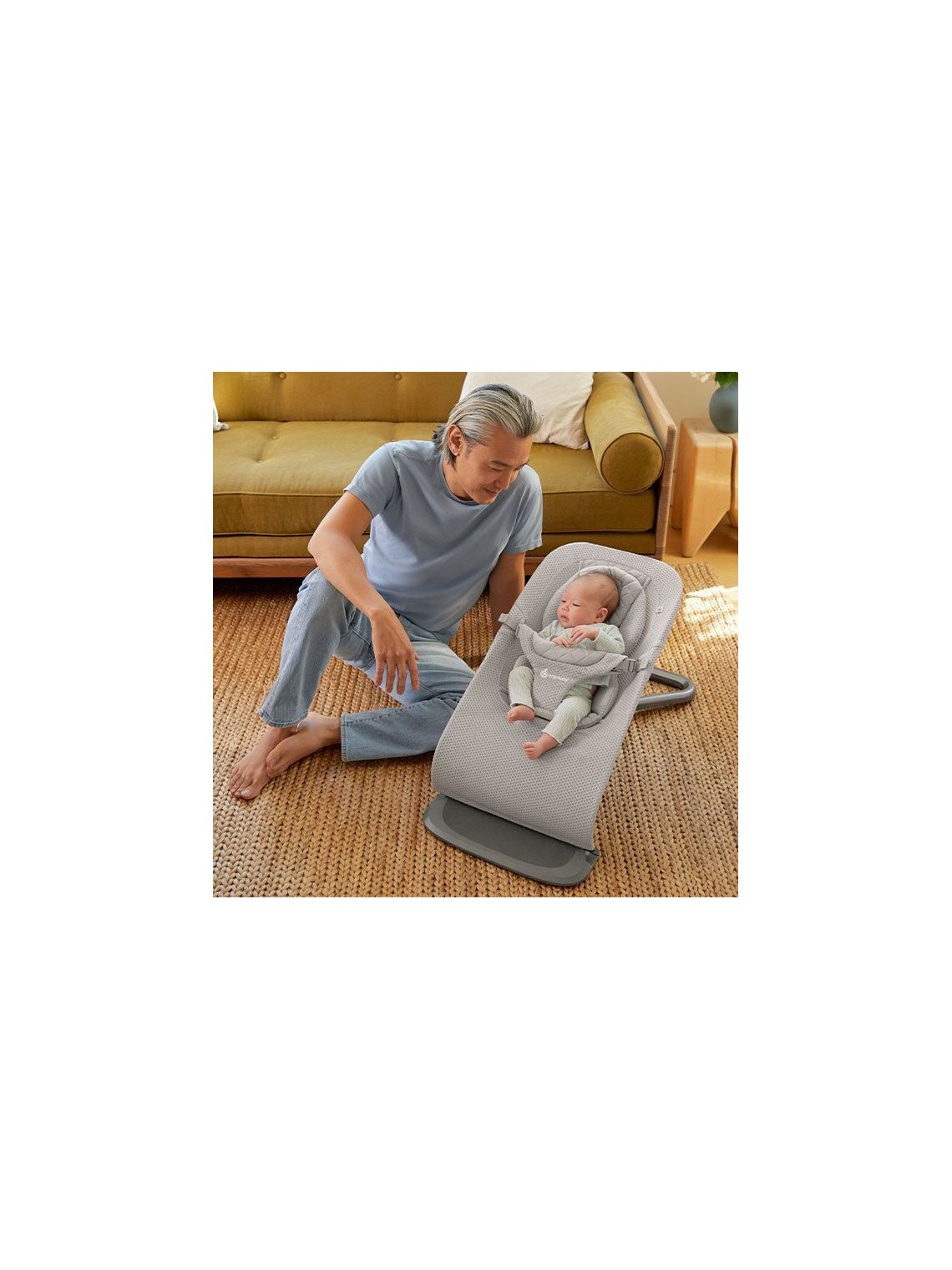 ERGOBABY EVOLVE MESH, Light grey Mesh