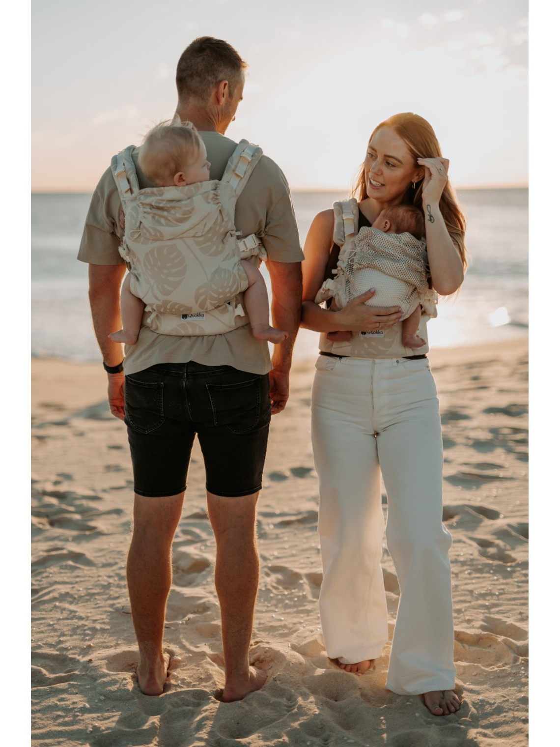 Quokkababy E-Carrier ergonomic baby carrier – maximum adaptability from day one