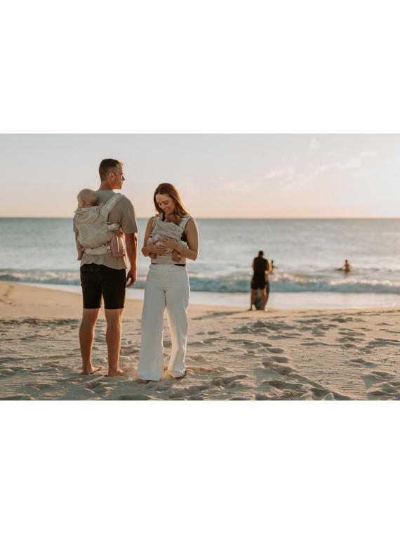 Quokkababy E-Carrier ergonomic baby carrier – maximum adaptability from day one