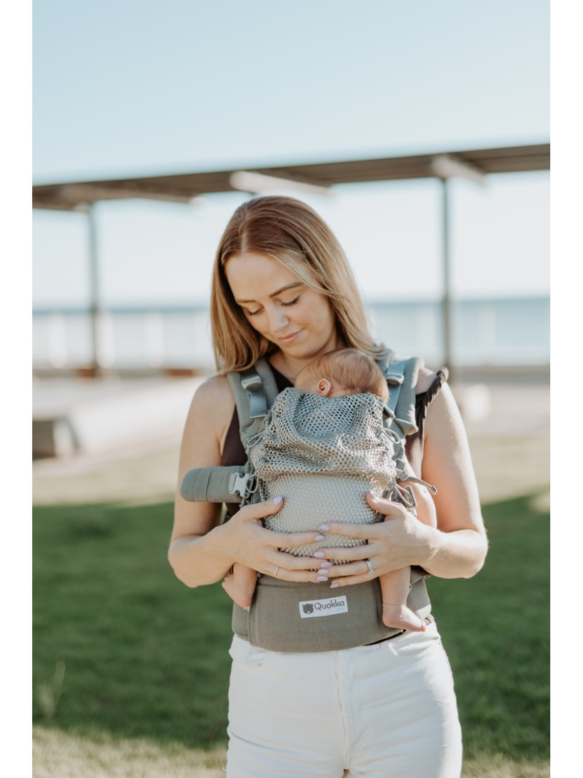 Quokkababy E-Carrier ergonomic baby carrier – maximum adaptability from day one