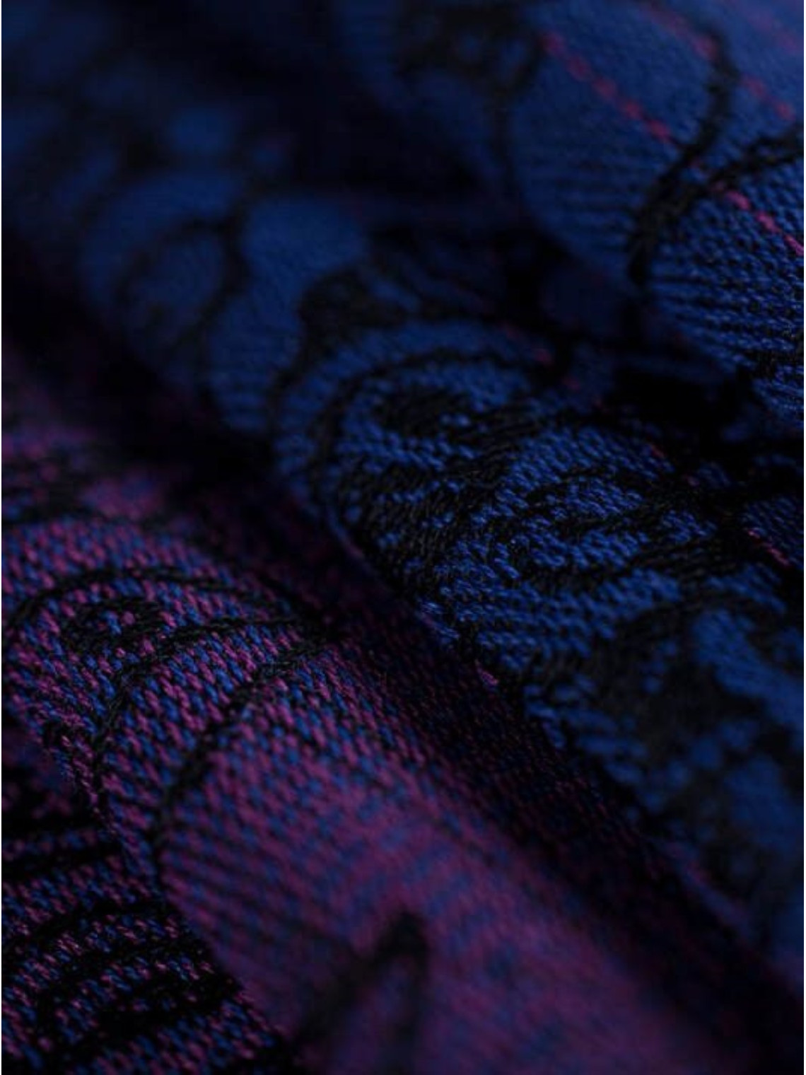 Lenny Buckle Onbuhimo PRO, Toddler, jacquard, (100% cotton) - WILD WINE - BOUQUET