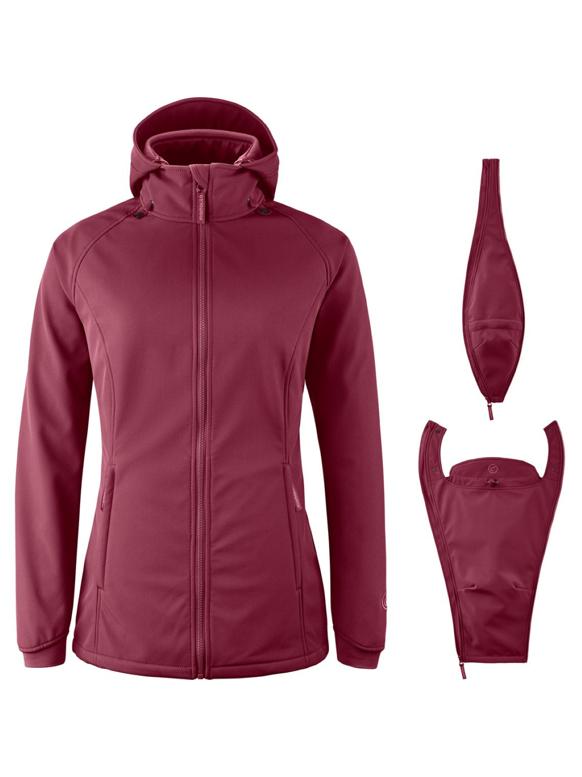 Softshell ALLROUNDER Fit, Burgundy