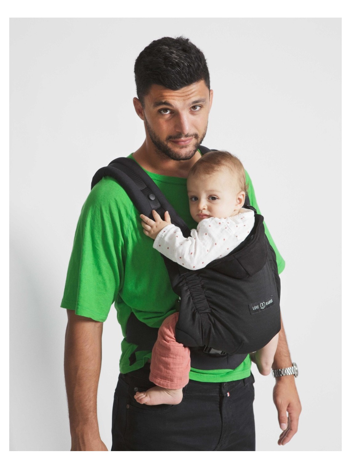 LOVE RADIUS HoodieCarrier 2 – ergonomic baby carrier from birth