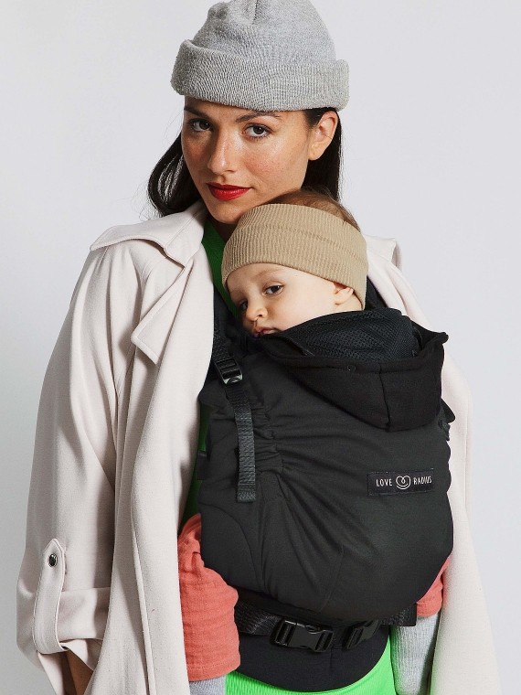 LOVE RADIUS HoodieCarrier 2 – ergonomic baby carrier from birth