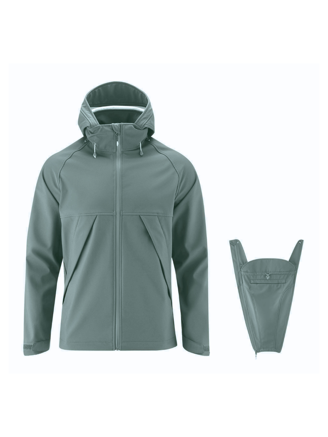 Softshell ALLROUNDER for men, Agave