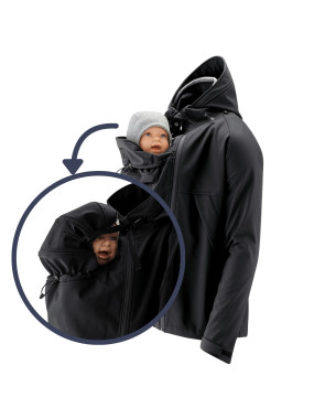 Softshell ALLROUNDER DAD, for men, Black