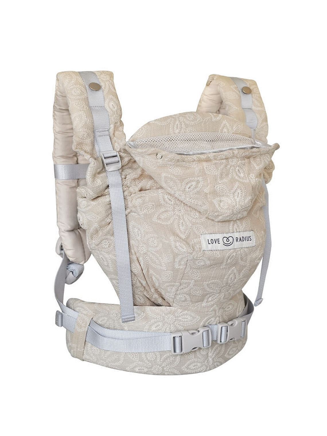 LOVE RADIUS HoodieCarrier 2 – ergonomic baby carrier from birth