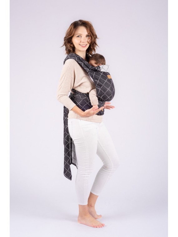 ISARA Quick Half Buckle – hybrid baby carrier with buckle and wrap flexibility